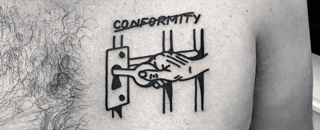 Simple Chest Tattoos For Men