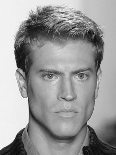 Simple Combed Hairstyle