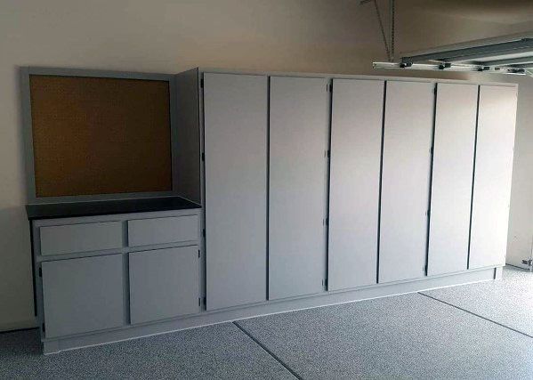 Simple Garage Cabinet Ideas