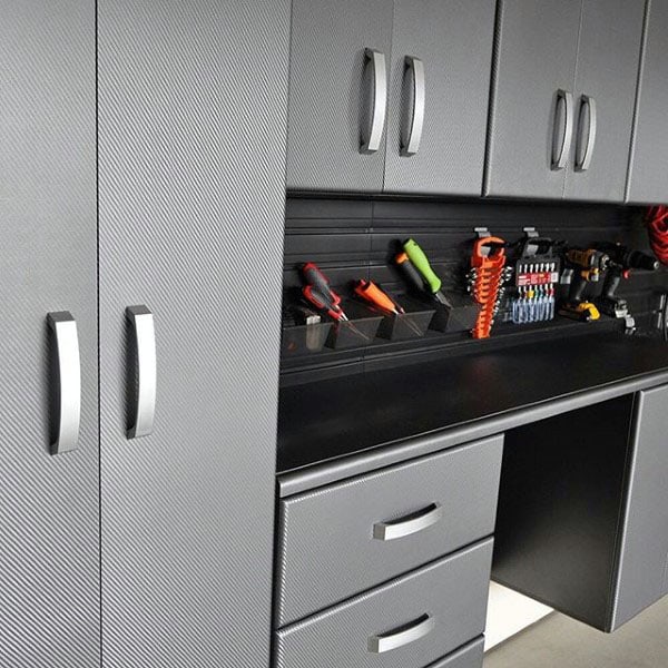 heavy-duty stainless steel garage storage 