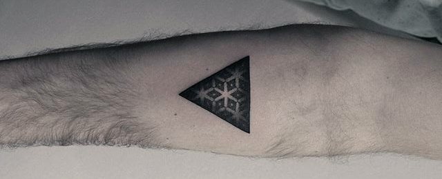 Simple Geometric Tattoos For Men