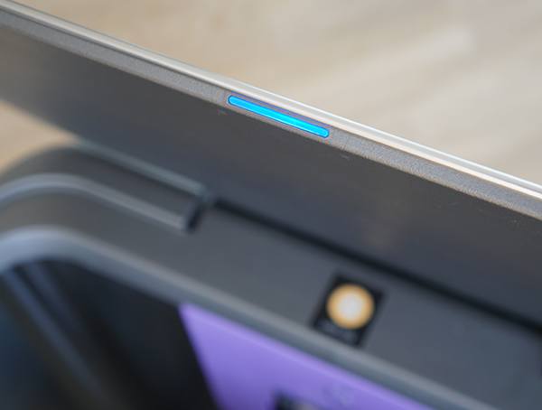 Simple Human 58 Liter Rectangular Trash Can Motion Voice Blue Light