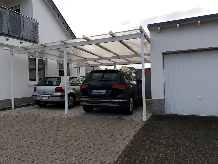 simple metal carport