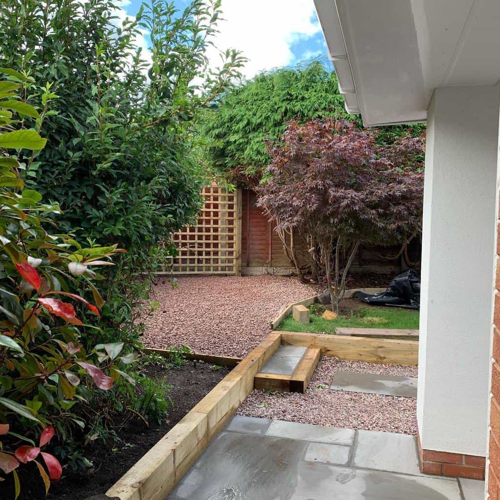 simple small backyard