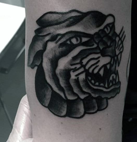 Simple Tattoo Tiger For Men