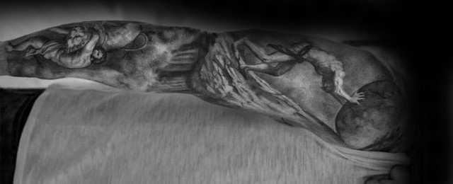 Sisyphus Tattoo Designs For Men