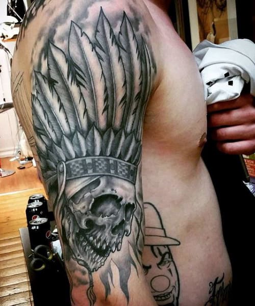 Indian Skeleton Tattoo Meaning For Men