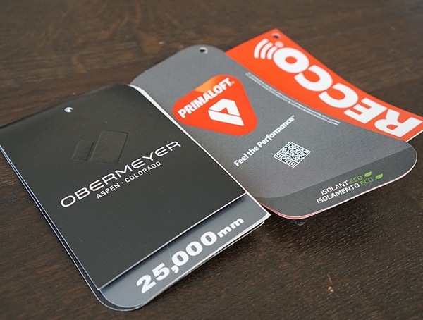 Ski Jacket Tags Volcanic Red Mens Obermeyer Kodiak