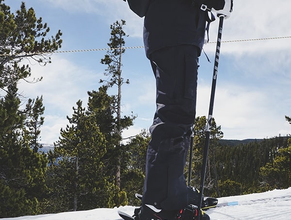 Skiing Gear Reviewed Mens The North Face Fuse Brigandine Bibs