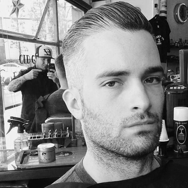 Skin Fade Comb Over For Men