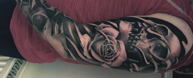 Skull Sleeve Tattoos For Men