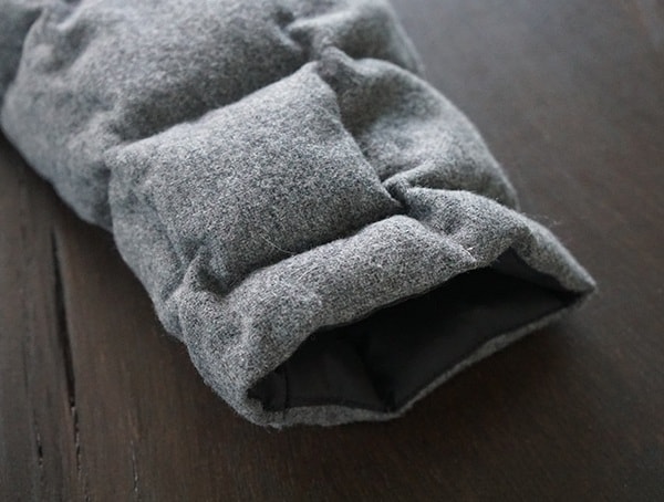 Sleeve Cuff With Elastic Band Nau Utility Wool Down Jacket For Men