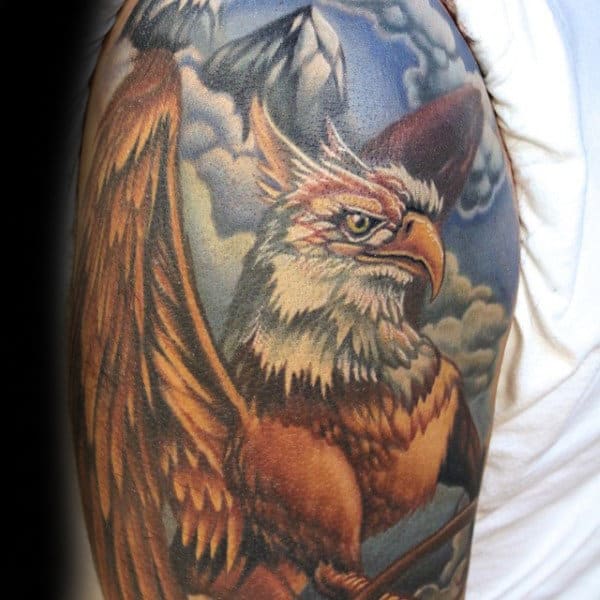 Sleeve Guys Griffin Tattoo Ideas