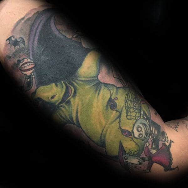 Sleeve Tattoo Night Before Christmas Mens Themed Ink