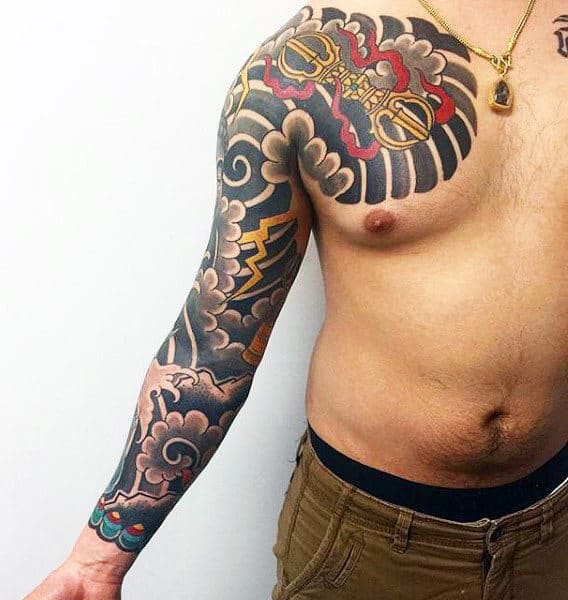 Sleeve Tattoos For Men With Waves