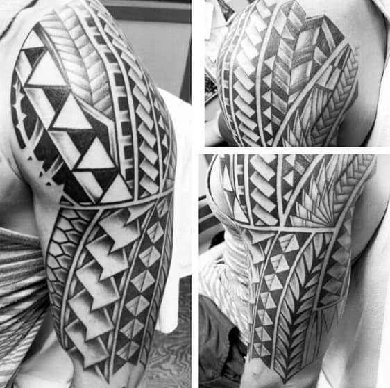 Sleeve Tribal Tattoos On Men