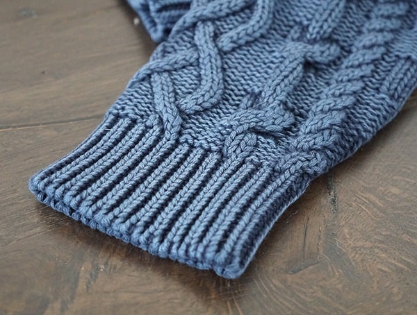 Sleve Cuff Detail Kinross Cashmere Cable Shawl Cardi For Men