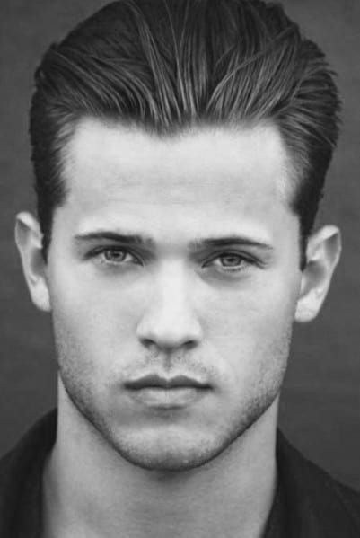 Slicked Back Hairstyle