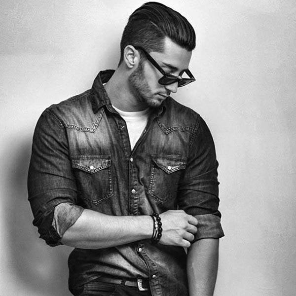 Slicked Back Dapper Greaser Haircuts For Men