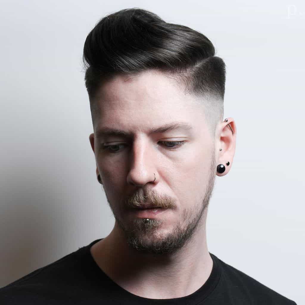 Slicked Back Hairstyle