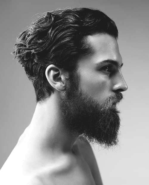 Slicked Back Mens Stylish Hairstyles