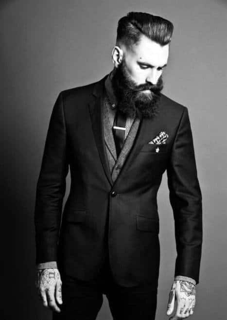 Slicked Back Professional Hairstyles For Men