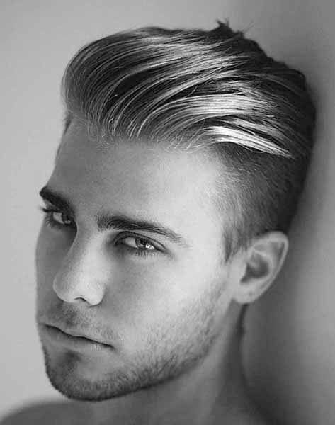 Slicked Back Undercut Modern Haircut Styles For Men