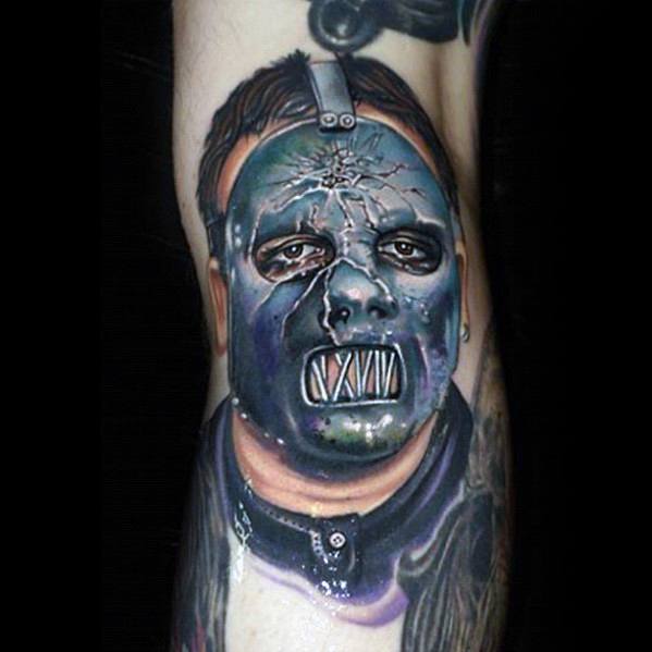 Slipknot Tattoo Design Ideas For Males