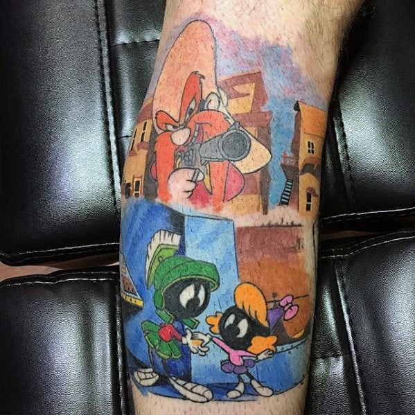 Slooney Tunes Looney Tunes Male Tattoo Ideas