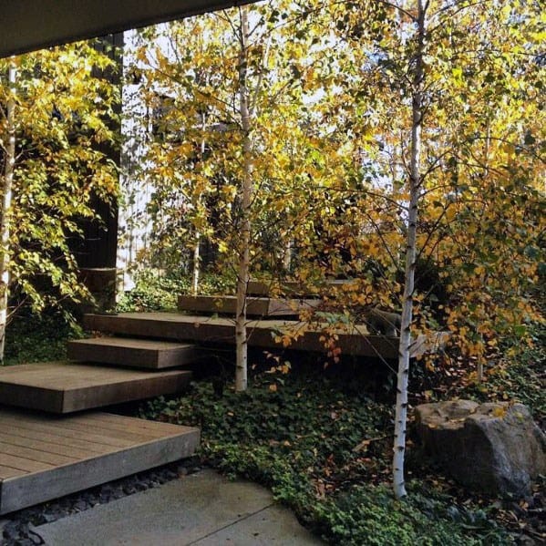 Sloped Backyard Floating Deck Spectacular Ideas