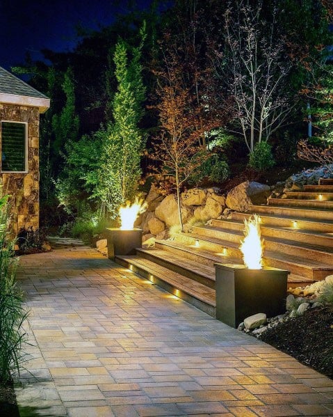 stamped tile cladding