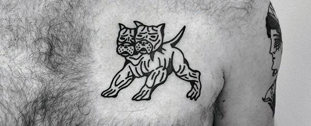 Small Chest Tattoos For Guys