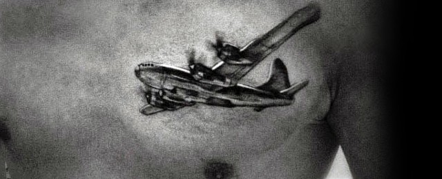 Small Chest Tattoos For Guys