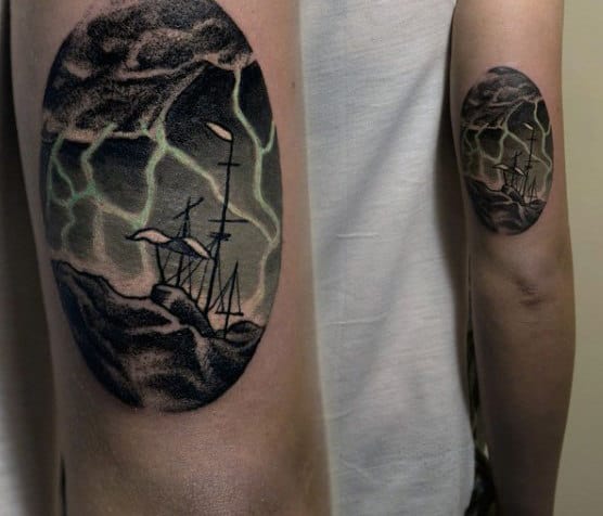 Small Mens Lightning Tattoo Meaning