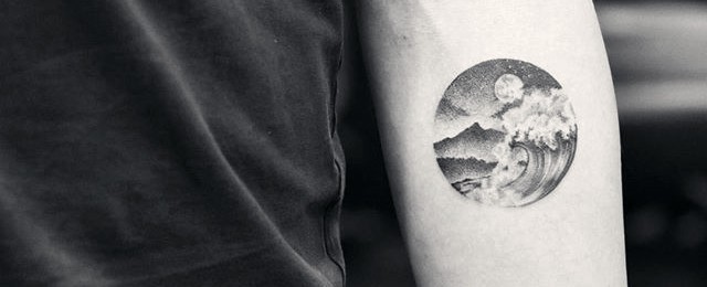 Small Ocean Tattoos For Men