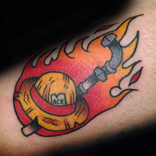 Small Outer Forearm Mens Awesome One Piece Tattoo Ideas