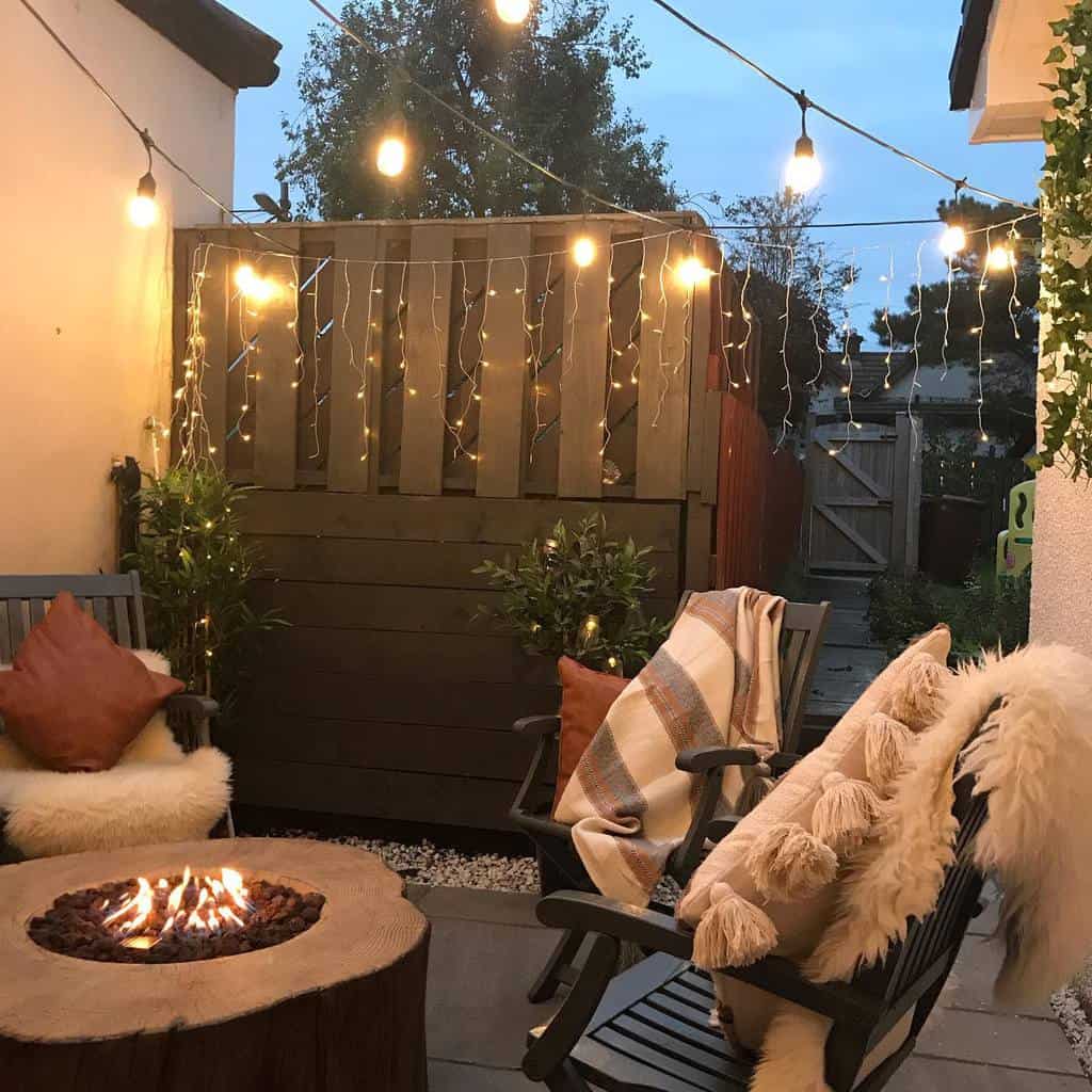small patio lighting ideas