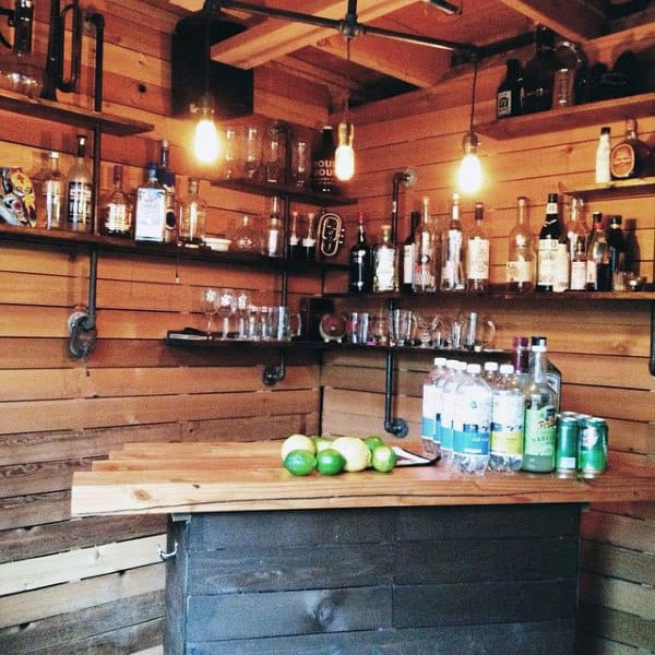 Small Simple Pub Shed Bar Ideas