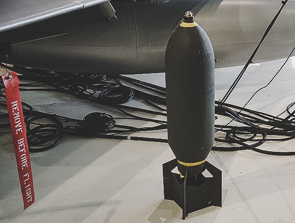 Small Wings Over The Rockies Military Bomb Display