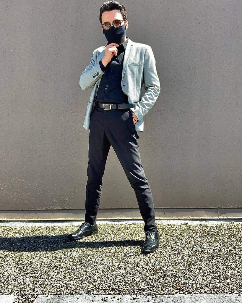 Smart Face Mask Outfit Theanthonyazzi