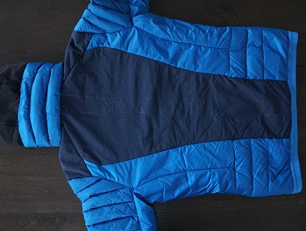 Snorkel Blue Mens Blackyak Bakosi Jacket Back