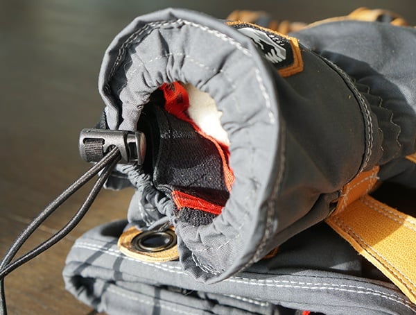 Snow Lock Hestra Alpine Pro Narvik Wool Terry Gloves Closure