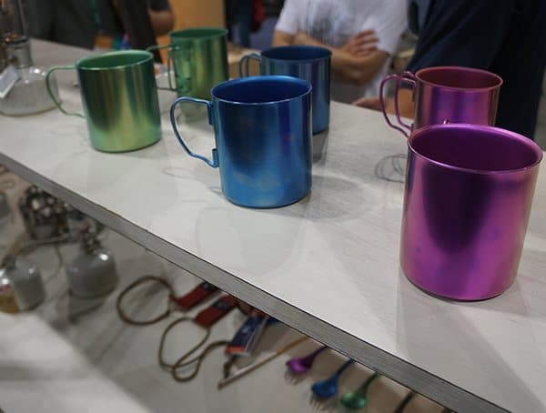 Snow Peak Titanium Coffee Mugs For Camping