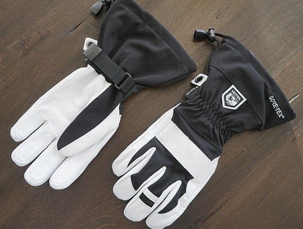 Snowboard Gloves Mens Hestra Army Leather Heli Ski Gtx Gore Grip