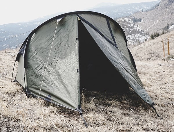Snugpak Scorpion 3 Tent Field Tested Door Entrance