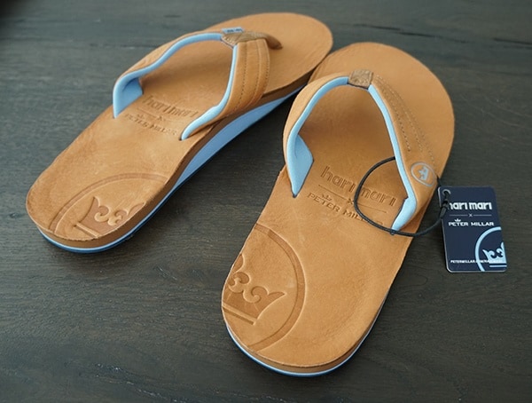 Soft Squeeze Straps Memory Foam Lined Guys Hari Mari Flip Flops