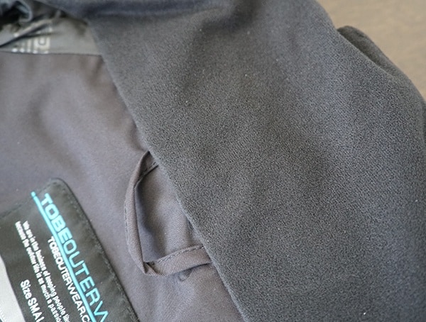 Soft Upper Neck Lining On Tobe Mens Ski Novo Jacket