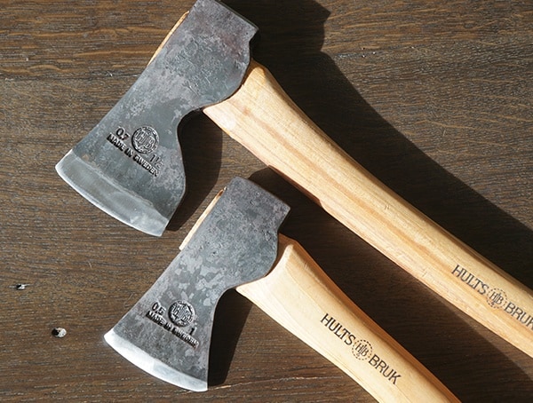 Solid Swedish Carbon Steel Head Hults Bruk Akka Forester Axe And Jonaker Hatchet