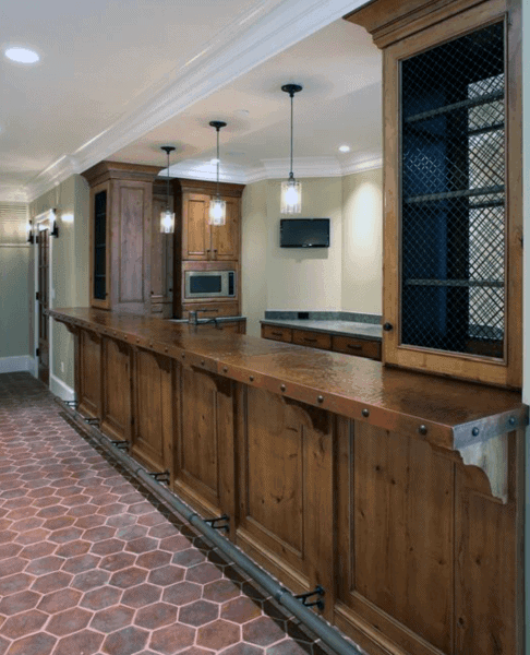 Solid Wood Home Rustic Bar Ideas