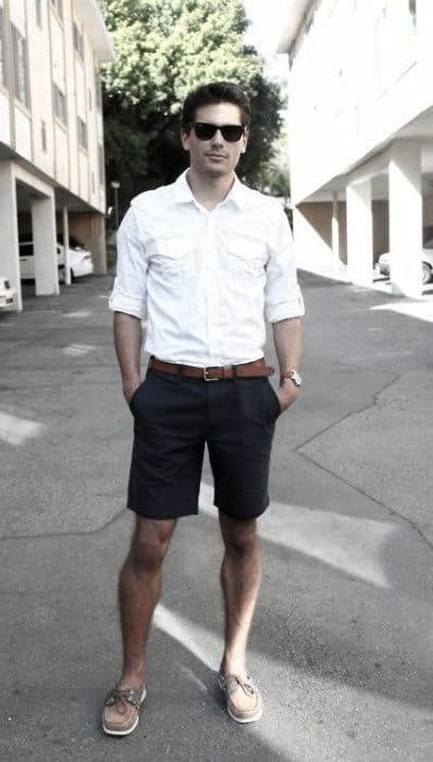 Sophisticated Male Boat Shoes How To Wear Outfits Style Ideas